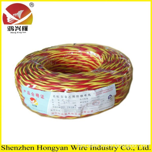 2x1.5mm pair 28awg twisted cable